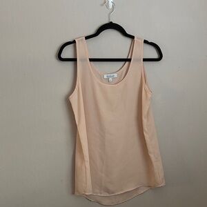 Active USA Light sheer Peach Tank Top size medium